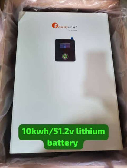 Felicity 10KWH / 51.2V LiFePo4 Lithium Battery With BMS | LPBF 48200H