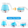 Foldable Silicone Electric Kettle