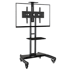 Mobile Tv Stand For Up to 80 Inches TV