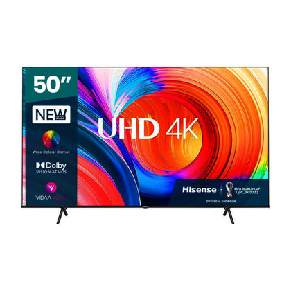 Hisense 50 Inches 4k Smart UHD Television Bluetooth With Voice Recognition| TV 50 A7H
