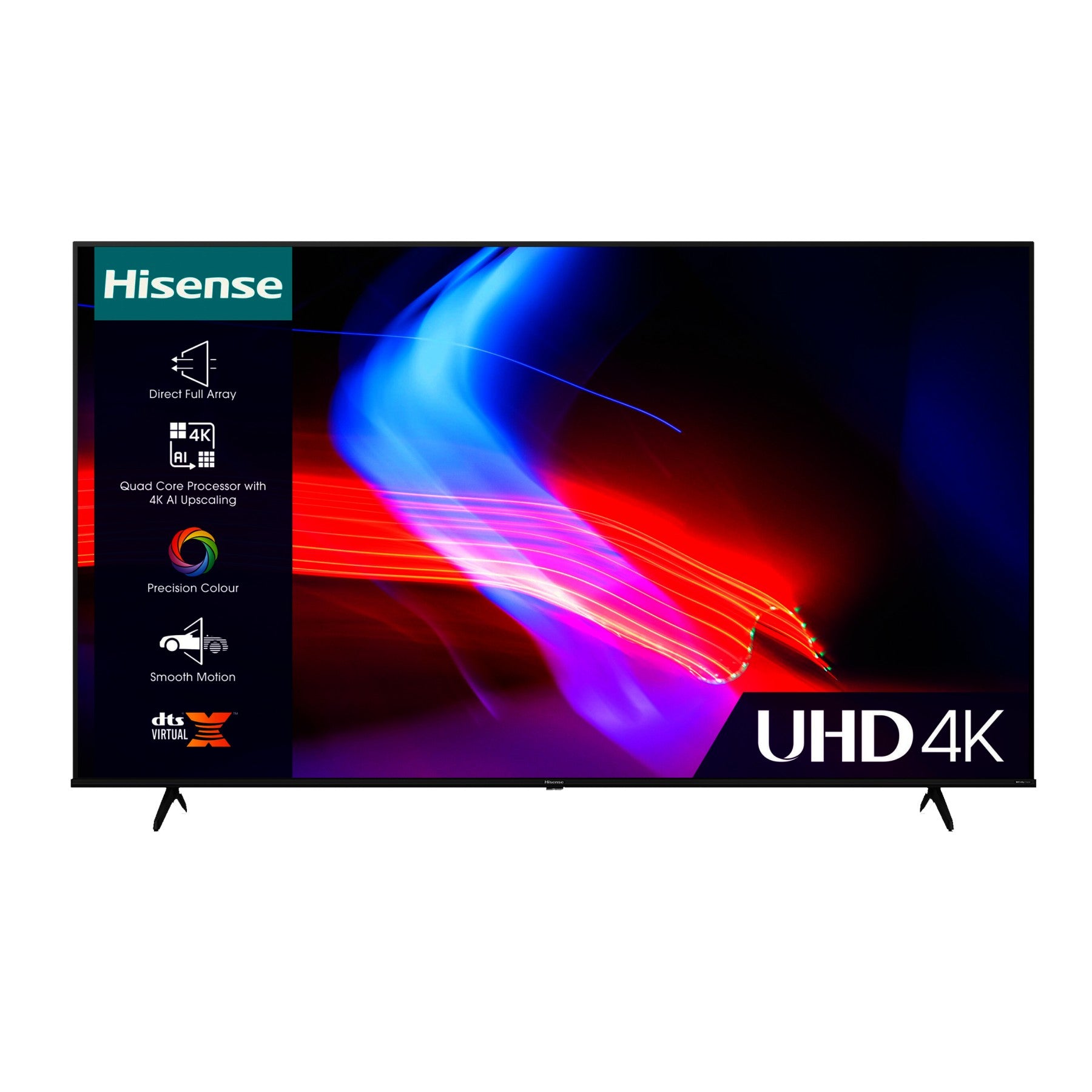 Hisense 50 Inches 4k Smart UHD Television with Bluetooth, Netflix,YouTube app| TV 50 A6K