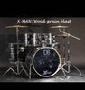 DB Drummer Boss Professional Drum Sets and Kits |Wood Grain Blast