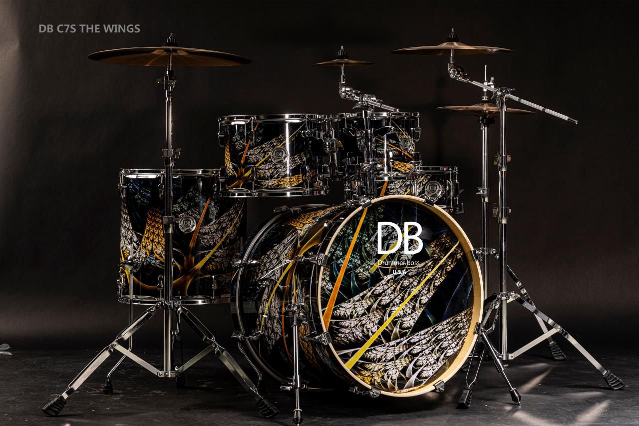DB Drummer Boss Professional Drum Sets and Kits |DB C7S