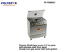 Polystar 80*60CM 4+1 Gas Cooker With Double Oven | PVFS-80EG1