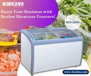 Bruhm 360Liters Chest Chiller Display Ice cream Freezer | Bcd 260