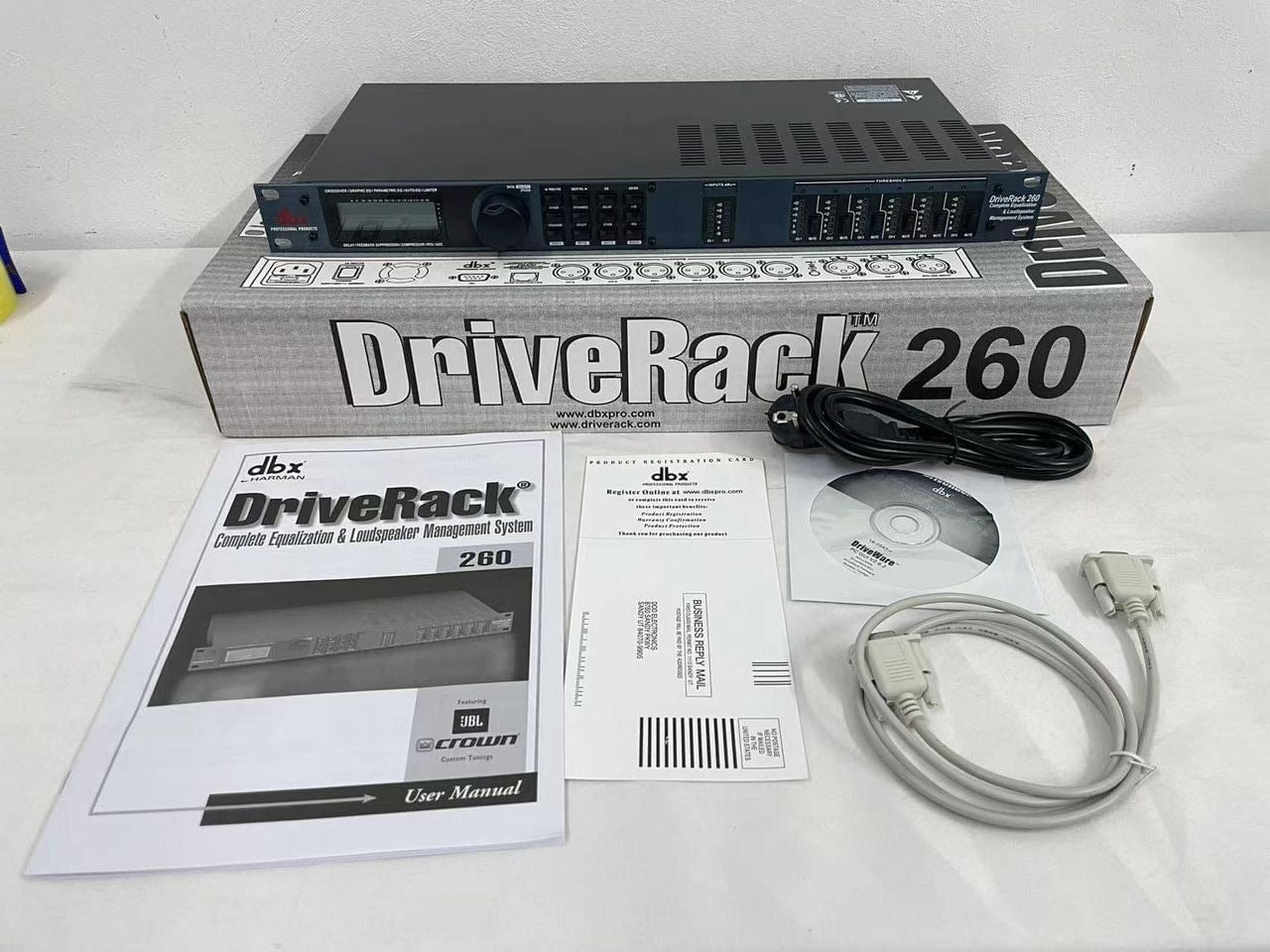 Dbx DriveRack Complete Equalization and Louder Speaker Management | DBX260
