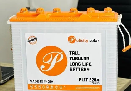 Pelicity Solar Tubular Battery 220ah/12volt
