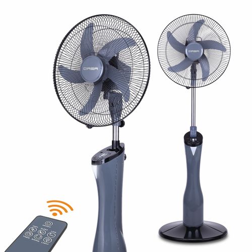 Qasa 16 Inches Rechargeable Standing Vigor Fan with Remote Control | QRF-7916