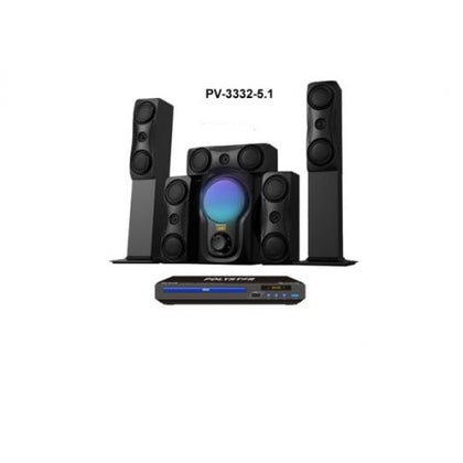 Polystar 5.1 Powerful Bluetooth Home Theatre With DVD Player | Pv-3332-5.1 Polystar