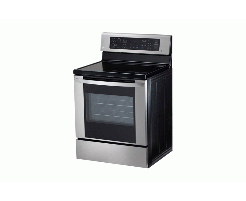 LG Electric Cooker Touch Controls with 5 Elements | LG STOVE 3163ST
