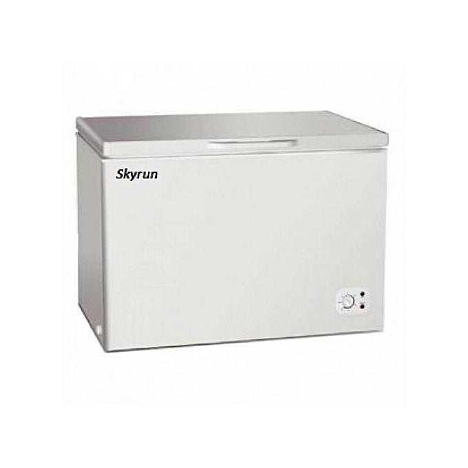 Skyrun 350 Liters Fast Cooling Chest Freezer | BD-350 Silver Skyrun