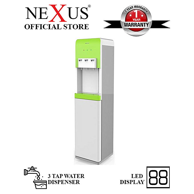 Nexus  3 Tap Water Dispenser With Led Indicator Green - NX-103GR Nexus