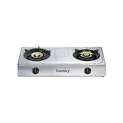 Century 2 Burner Stainless Table Top Gas Cooker Century