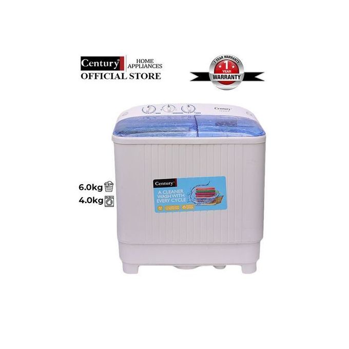 Century 6Kg Twin Tub Washing Machine | CW-8522-B Century