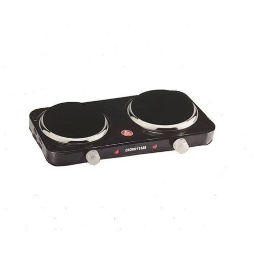 Crown Star Electric Cooking Stove With Double Hot Plate | MC-HP2600 Crownstar