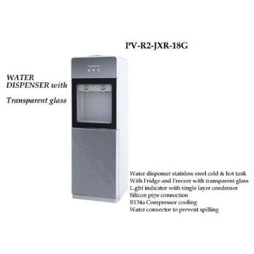 Polystar Water Dispenser with Transparent Glass | PV-R2-JXR-18G Polystar