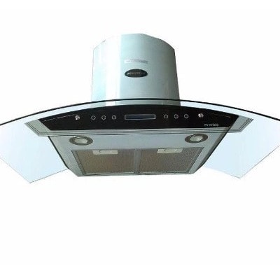 Polystar 90×60 Range Hood With Tampered Glass | PV-CHFD90T