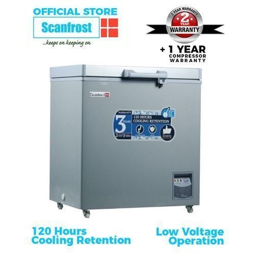 Scanfrost Chest Freezer 200 Litres - Super Freezing SML 200 Scanfrost
