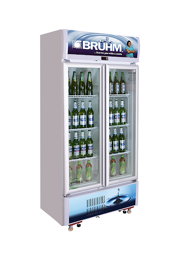 BRUHM 409Litres Double Door Beverage Cooler | BBD-409M bruhm