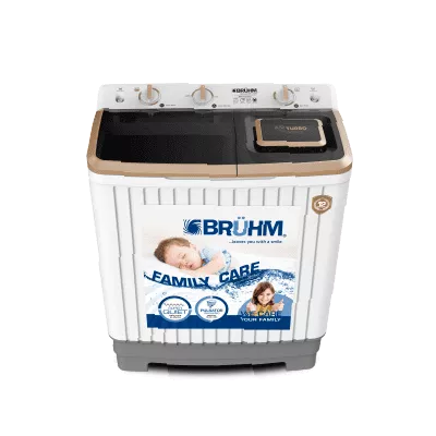 Bruhm 8Kg Semi-Automatic Washing Machine | BWT-080H BRUHM
