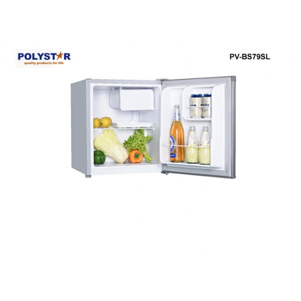 Polystar Bedside Fridge (silver) | PV-BS79SL POLYSTAR