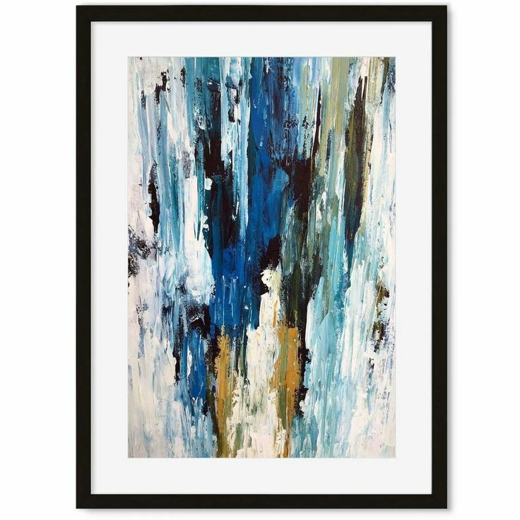 Abstract Framed Wall Art freeshipping - Zit Electronics Store