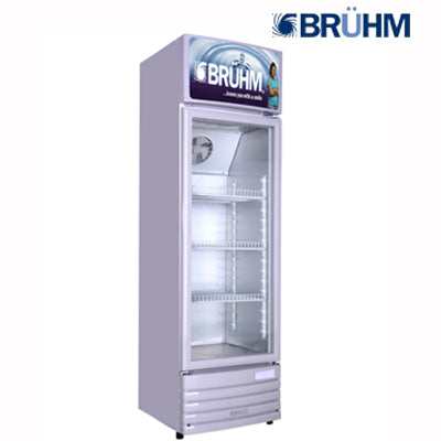 Bruhm Single Door Beverage Chiller - Display Refrigerator  BBS-329M BRUHM