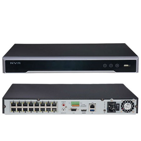Hikvision 16 Channel Network Video Recorder | DS-7616NI-Q2/16P Nikvision