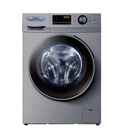 Haier Thermocool Front Load 8kg Washer/5kg Dryer Washing Machine, Anti Bacteria,  Energy Saving Grey l HWD80-BP14636S Haier Thermocool