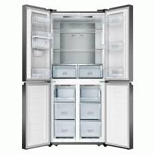 Hisense 432 Litres 4 Door Refrigerator with Dispenser | REF 56 WC Black Hisense