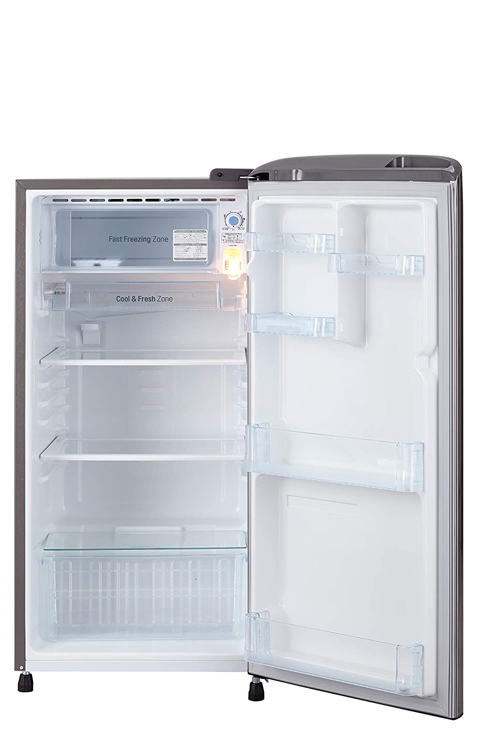 LG 190 L Single Door Silver Platinum Refrigerator freeshipping - Zit Electronics Store