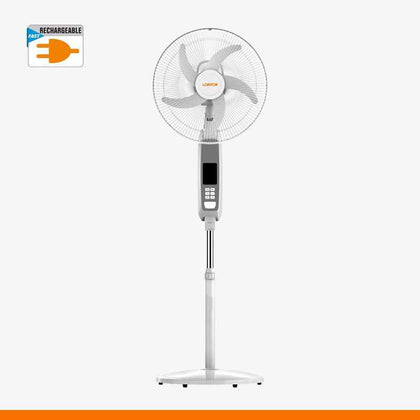 Lontor 16 Inches Rechargeable Standing Fan with Digital LED Display Lontor