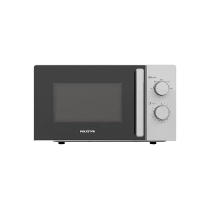 Polystar 20l Manual Solo Microwave Oven  Silver | PV-C20LMXS polystar