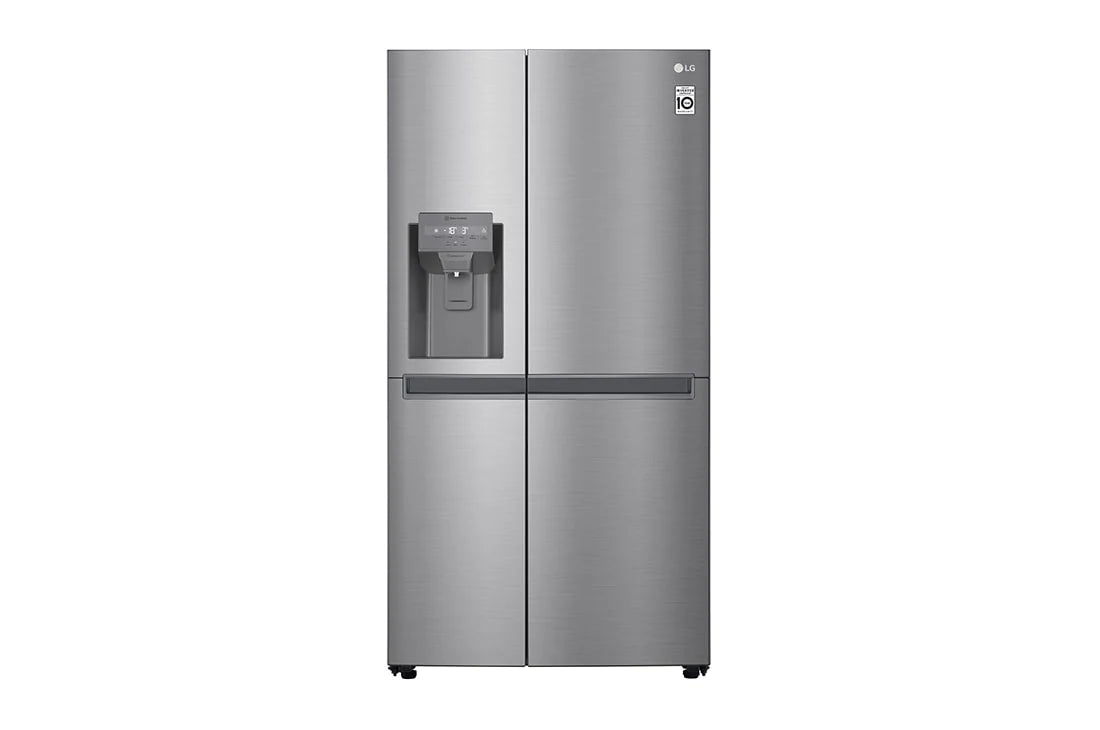 Lg 674L Side by Side Refrigerator Smart Inverter Compressor Smart Diagnosis™ Dispenser| REF 257 SLRL-L LG