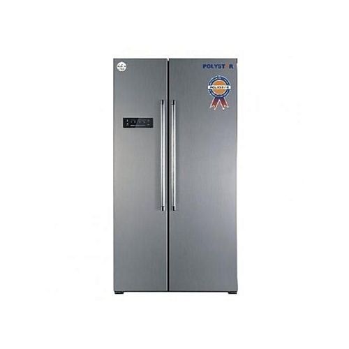 Polystar Side By Side Refrigerator PV-SBS645L - Silver freeshipping - Zit Electronics Store
