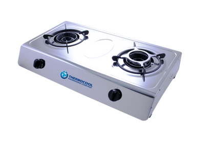 Thermocool Table Top Gas Cooker  STAINLESS DUO | 2HOB TGC-2SA Haier Thermocool