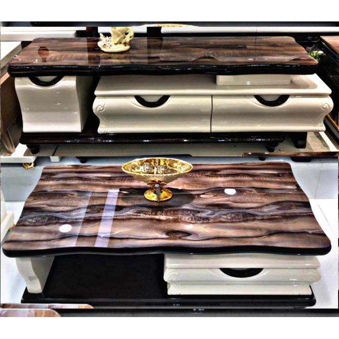 Modern Center Table And TV Shelve with Drawers 7 freeshipping - Zit Electronics Store