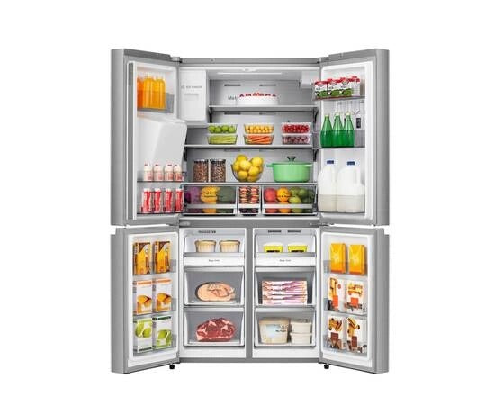 Hisense 522 4 Doors Side by Side Refrigerator with Water Dispenser and Ice Maker | REF 68 WCS Hisense