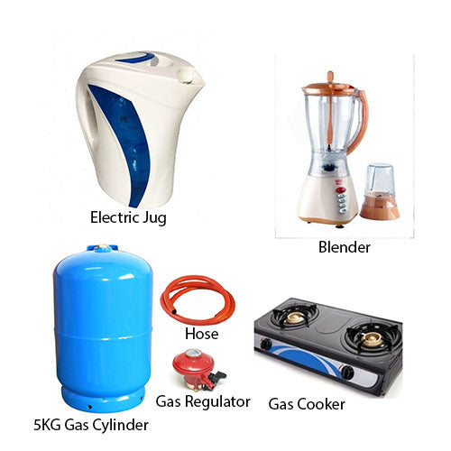 Blender, Jug, 5Kg Cylinder, Gas Stove Special Kitchen Bundle Bundle