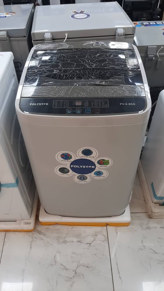 Polystar 6.8kg Automatic Top Loader Washing Machine | PV- 6.8KG Zit Electronics Store