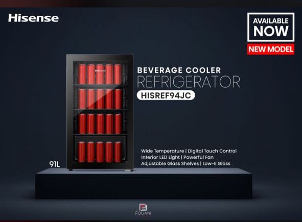 Hisense 91 Liters Beverage Cooler Refrigerator | FL 94CJ Hisense