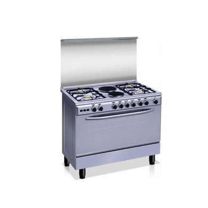 Nexus Standing Gas Cooker With 4 Gas Burners and 2 Electric | GCCR-NX-8000S(4+2) Nexus