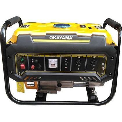Okayama 3.5KVA Manual Start Petrol Generator | OKY-3800 Okayama