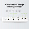 Oraimo PowerHub 3 AC Outlets 3 USB Ports Power Strip freeshipping - Zit Electronics Store
