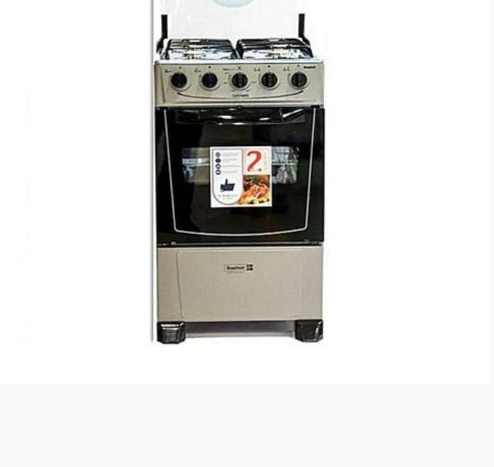 Scanfrost 4 Burner Gas Cooker (Silver) | CK 5400 Scanfrost