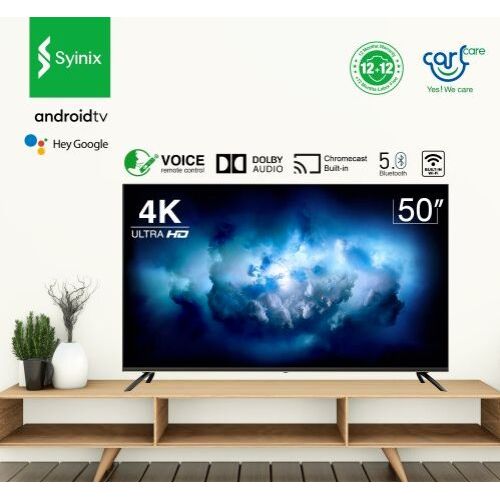 Syinix 50 Inches 4K Ultra HD Andriod Television | 50A1S-UHD Syinix