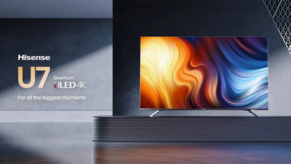 Hisense 65 inches QLED 4k Bluetooth Smart TV (Quantum Dot Color) | TV 65U7H Hisense